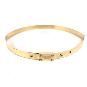 ✨ Louis Vuitton Gold Metal Belt ✨